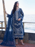3 Piece Karandi Suit with Chiffon Dupatta (Stitched)