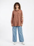 1 Piece Silk Printed Shirt
