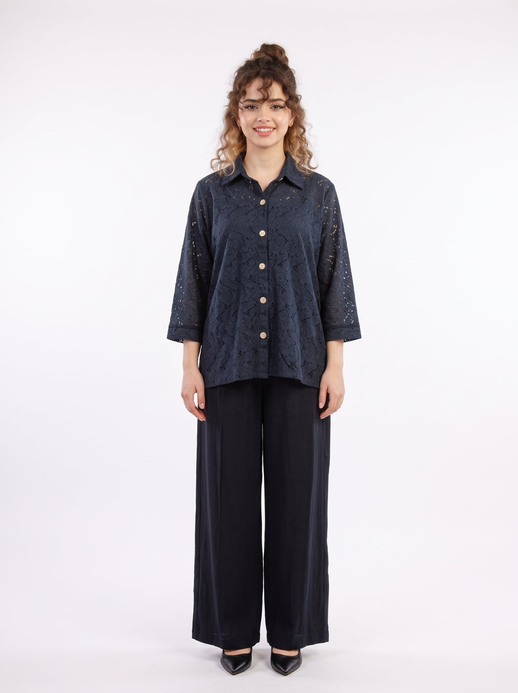 2 Piece Cotton Net Suit