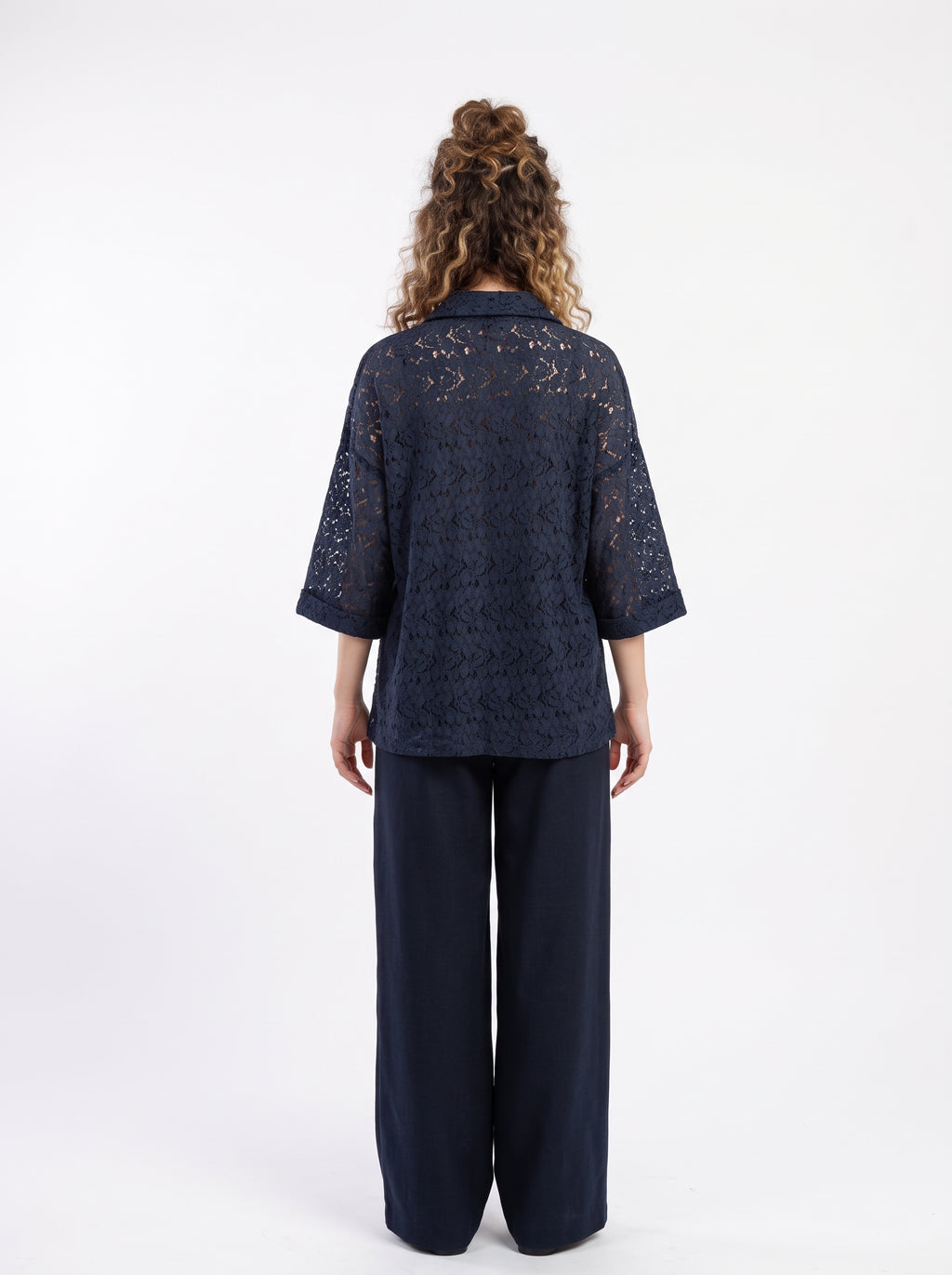 2 Piece Cotton Net Suit