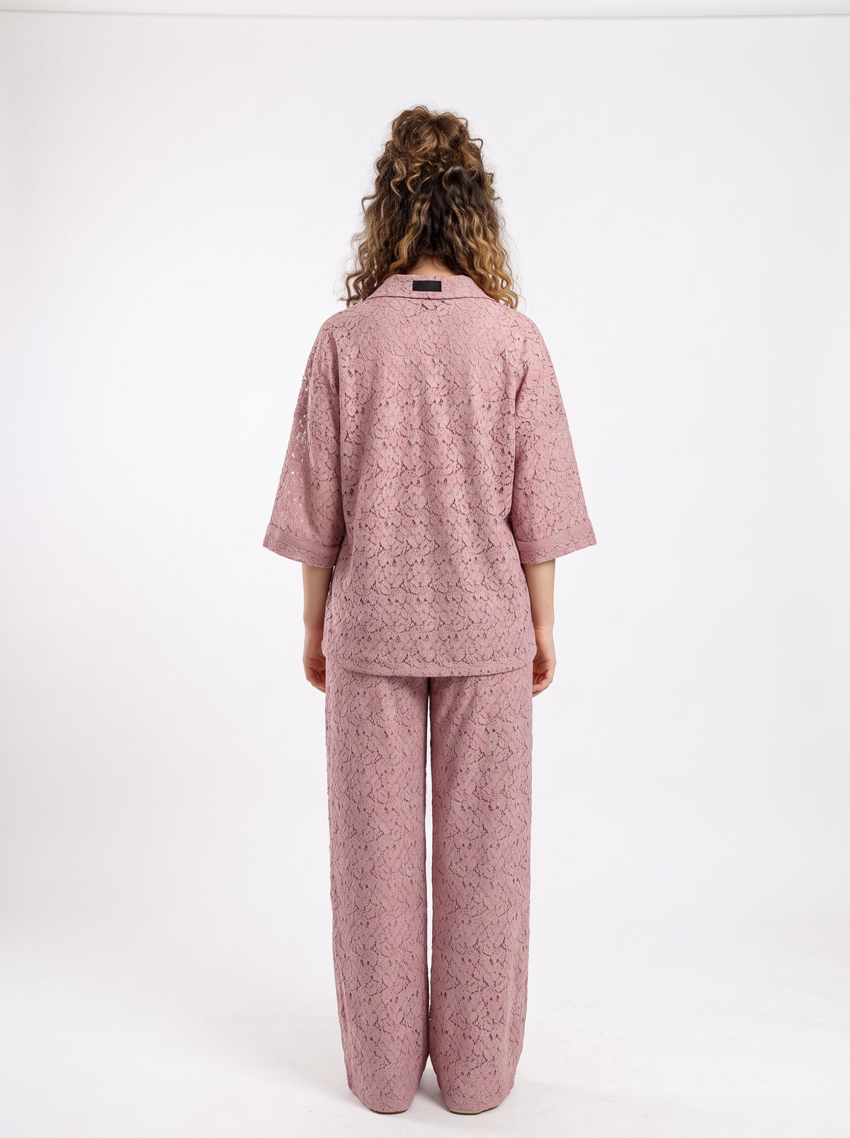 2 Piece Cotton Net Suit