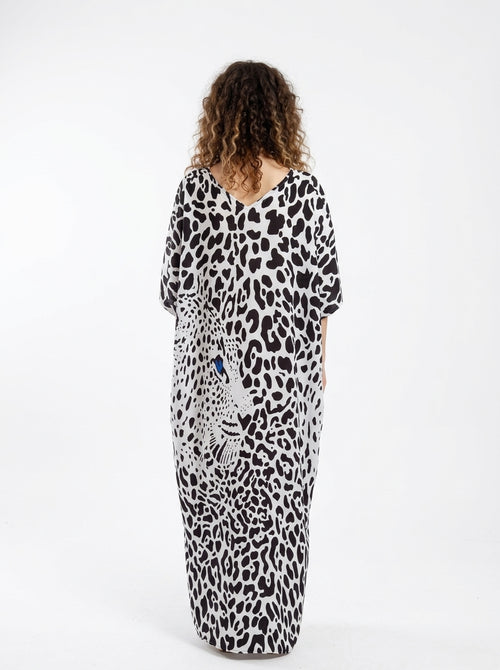 1 Piece Silk Kaftan
