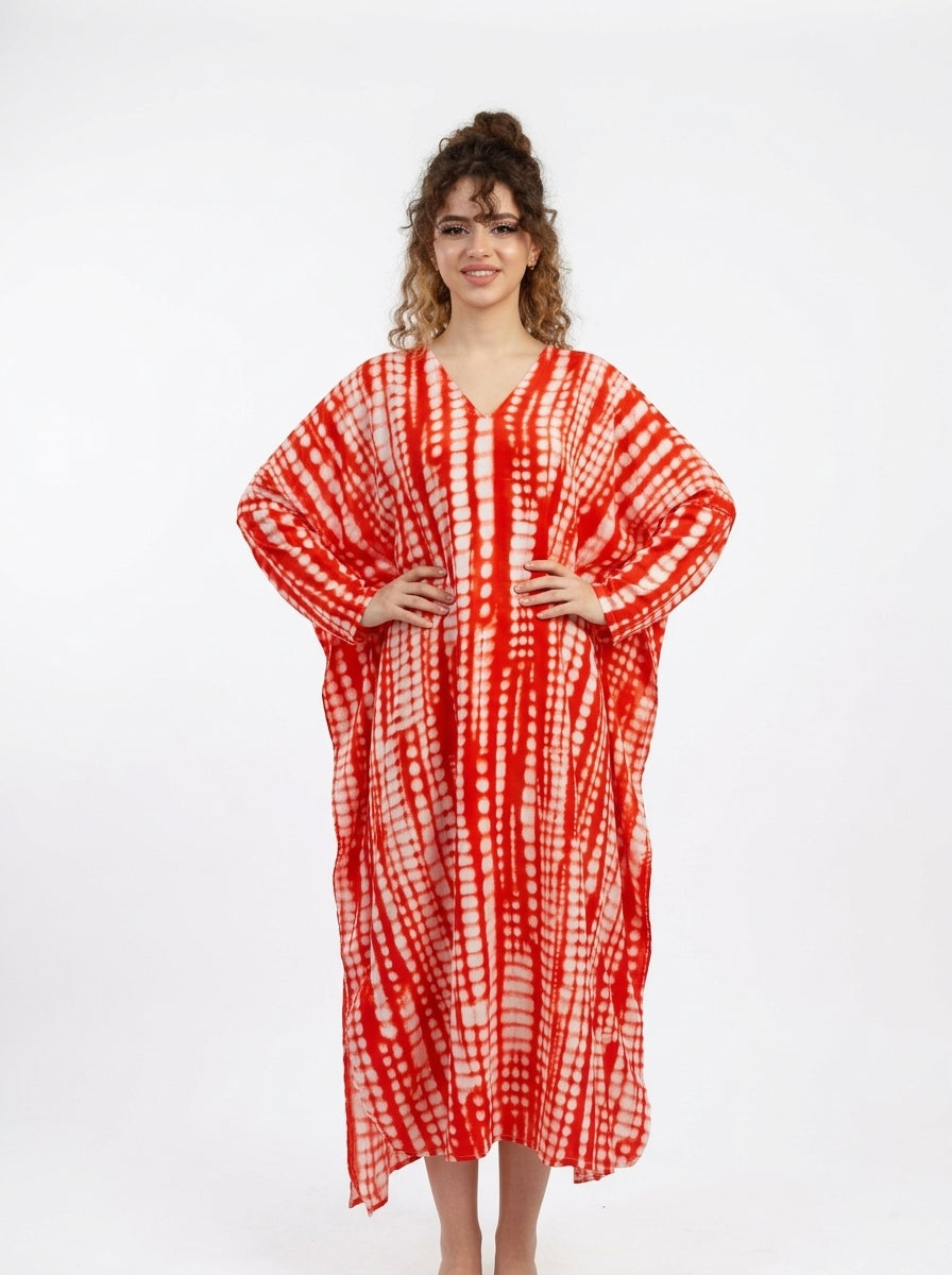 1 Piece Silk Kaftan