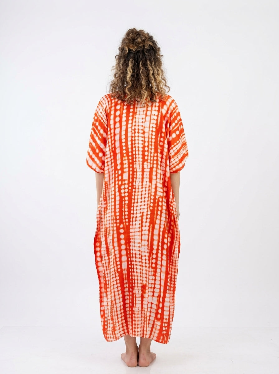 1 Piece Silk Kaftan