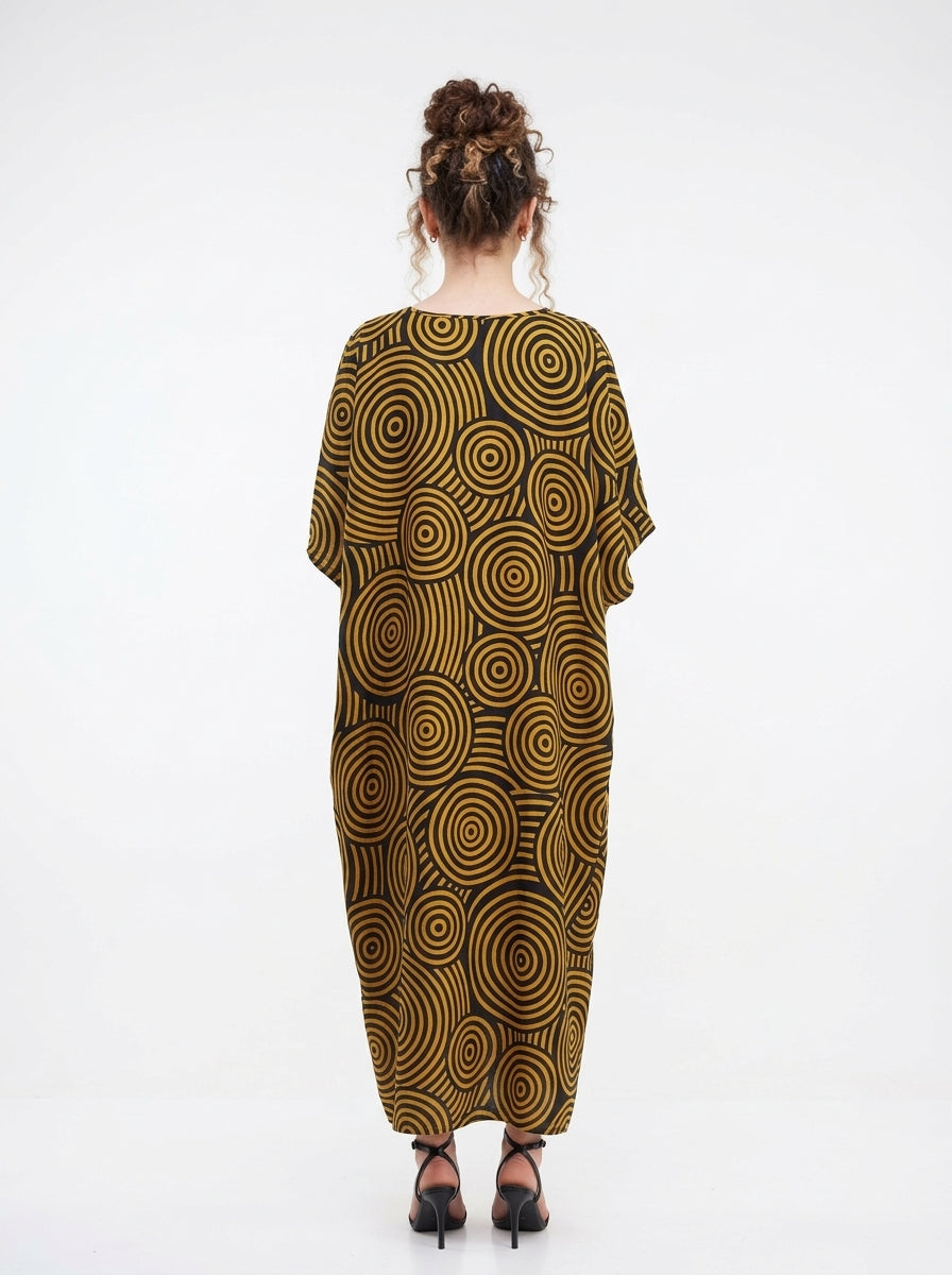 1 Piece Silk Kaftan