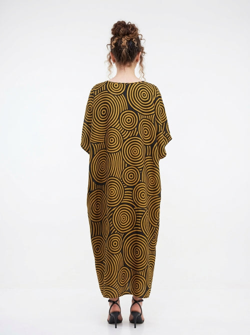 1 Piece Silk Kaftan