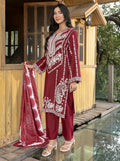 3 Piece Winter Cotton Suit (Stitched)
