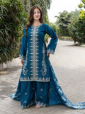 3 Piece Winter Cotton Suit (Stitched)