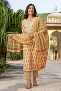 Model wearing Gulnaar Kurta Set